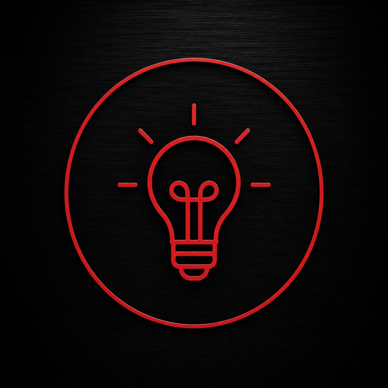 Symbol Idee und Beratung